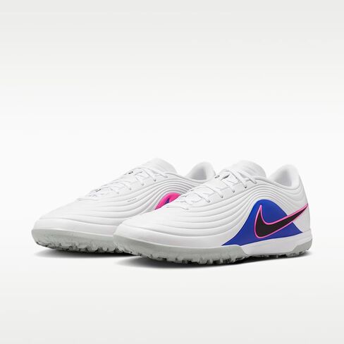 Nike Tiempo Maestro Academy Turf Low-Top Soccer Shoes (White/Racer Blue/Pink Blast/Black) in Saudi Arabia