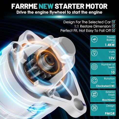 17785 Starter Motor Fit for 1500-Ram, Dakota, Durango, Ram 2500, 3500, 1500-Ram Van, Ram 2500 Van, 3500 Van, Raider Automotive Replacement Starters#17785N, 17894, 19135576 Engine Starter in Saudi Arabia