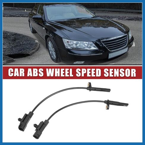 Front Driver and Passenger Side ABS Wheel Speed Sensor Fit for Cadillac SRX 2010-2012 No.15921849 - Pack of 2 Item Replacement in Saudi Arabia