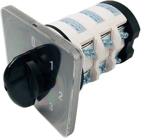 1 قطعة 75A كام التبديل الفضة الاتصال 0-3 موقف 3 أقطاب مستوى الروتاري التحول مفاتيح 12 محطات YMZ12-75/3 in Kuwait