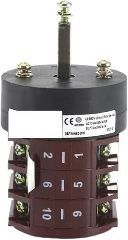 1 قطعة KDHC-40/3 690 فولت 40A 3 موقف قابل للتعديل الروتاري تغيير كام التبديل لإزالة الإطارات/آلة لحام محمية بالغاز in Kuwait