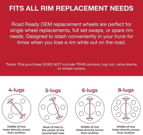 For 2010-2012 Ford Fusion 17 Inch Painted Silver Rim - OE Direct Replacement - Road Ready Car Wheel in Kuwait