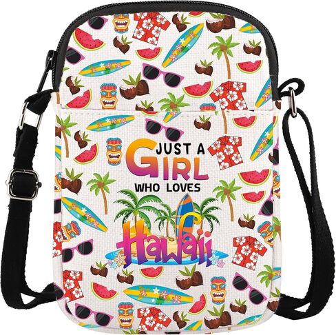 XYANFA Hawaii Crossbody Bag Hawaii Lover Gift Hawaii Souvenirs Gift Hawaii Trip Vocation Travel Purse Bag in Saudi Arabia