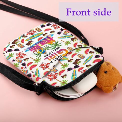 XYANFA Hawaii Crossbody Bag Hawaii Lover Gift Hawaii Souvenirs Gift Hawaii Trip Vocation Travel Purse Bag in Saudi Arabia