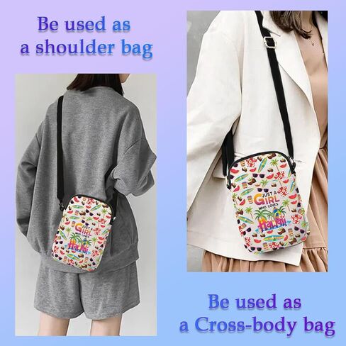 XYANFA Hawaii Crossbody Bag Hawaii Lover Gift Hawaii Souvenirs Gift Hawaii Trip Vocation Travel Purse Bag in Saudi Arabia