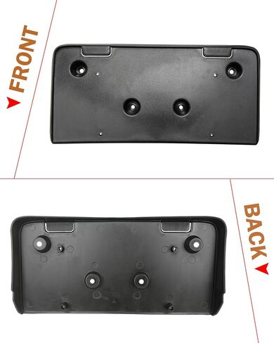Front License Plate Frame for Chevy Equinox 2010 2011 2012 2013 2014 2015 Front Bumper License Plate Holder Mounting Bracket Replace # 25798733 GM1068134 in Saudi Arabia