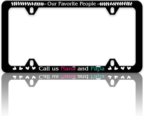 Topographic Map License Plate Frame Topography License Plate Holders Funny Auto Accessory Bracket Stainless Steel License Plate Frames with Screws for Women Men 6x12 Inch 4 Holes in Saudi Arabia