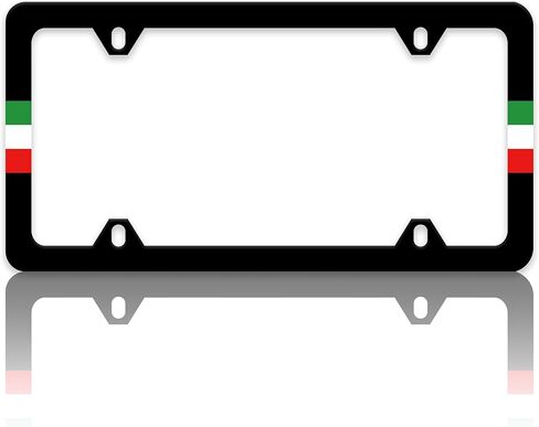 Topographic Map License Plate Frame Topography License Plate Holders Funny Auto Accessory Bracket Stainless Steel License Plate Frames with Screws for Women Men 6x12 Inch 4 Holes in Saudi Arabia