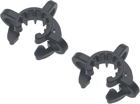 FDXGYH 10 PCS Plastic Joint Clips Laboratory Clamp Plastic Jaw Clamp for Glass Standard Conical Interface Ground Glass Joint Multi Color 10mm in Kuwait