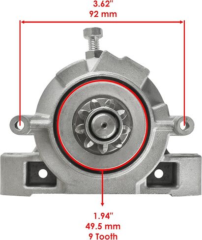 Caltric Starter Motor Compatible With Honda BF40 / BF50 1995 1996-2006 31200-ZV5-003 31200-ZV5-013 in Saudi Arabia