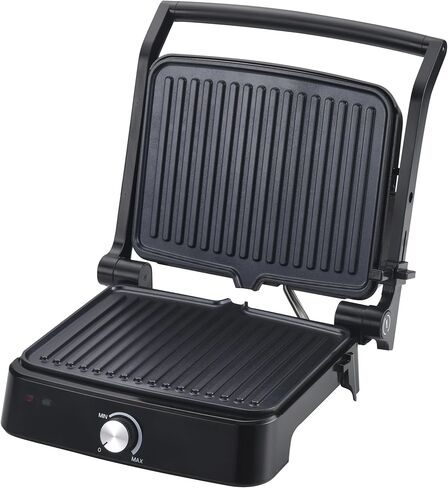 Vivicreate 5 in 1 Contact Grill, Stainless Steel Panini Press and Sandwich Maker, Nonstick Double Sided Grill and Griddle Plate in Kuwait