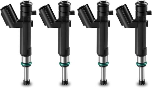 166005RL0A FJ1440 4Pcs Fuel Injectors Compatible with Nissan Versa 2019-2023 Kicks 2018-2023 L4 1.6L Replace 169077 221042502650 in Kuwait