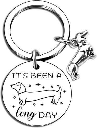 Ibiwe Dachshund Gifts For Women Men Keychain Weiner Dog Gifts For Dog Lovers Funny Dachshund Dog Mom Dad Christmas Mothers Day Valentines Day Birthday Gift For New Puppy Owners Jewelry in Saudi Arabia