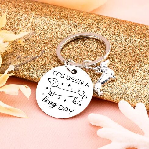 Ibiwe Dachshund Gifts For Women Men Keychain Weiner Dog Gifts For Dog Lovers Funny Dachshund Dog Mom Dad Christmas Mothers Day Valentines Day Birthday Gift For New Puppy Owners Jewelry in Saudi Arabia