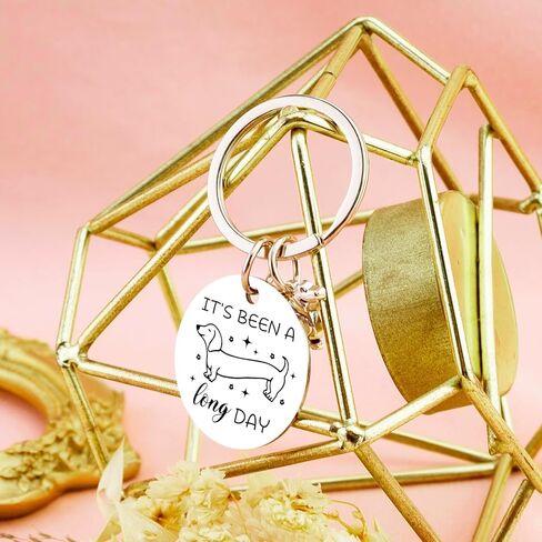 Ibiwe Dachshund Gifts For Women Men Keychain Weiner Dog Gifts For Dog Lovers Funny Dachshund Dog Mom Dad Christmas Mothers Day Valentines Day Birthday Gift For New Puppy Owners Jewelry in Saudi Arabia