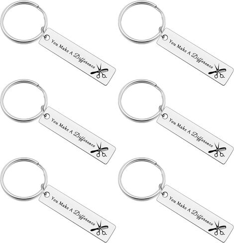 Xiahuyu Hair Stylist Appreciation Gift Hairdresser Keychain Cosmetology Graduation Gift Hairdresser Christmas Retirement Gift in Saudi Arabia