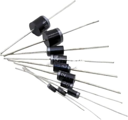 100 قطعة 1N4007 10A10 1N5408 1N5819 4001 5822 FR104 307 UF4007 SB560 RL207 SR5100 SR240 HER308 RU4A المعدل ديود IN4007(RL207 2A 1000V) in Kuwait