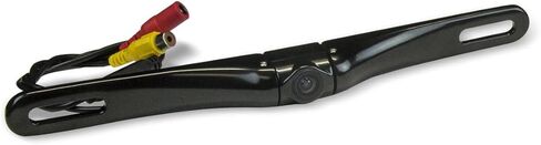 كاميرا احتياطية للوحة ترخيص معدنية سوداء من Rockville RBC5B، 420TVL، رؤية ليلية، رؤية واسعة 170 درجة، خطوط المسافة، مقاومة للماء، لوقوف السيارات والسحب in Kuwait