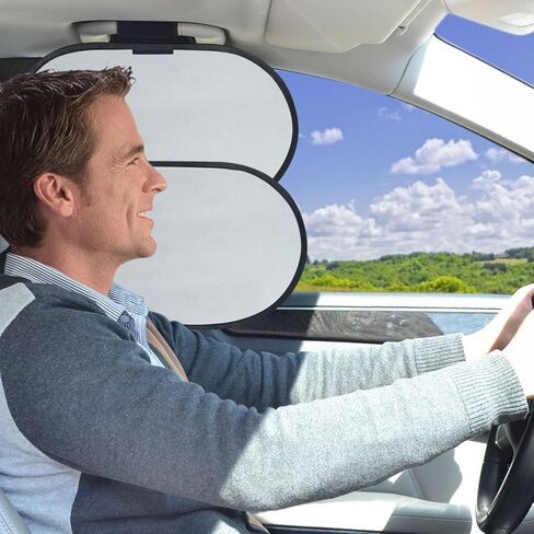 مقبض سقف السيارة الداخلي WANPOOL مانع الشمس ومظلة للنافذة الجانبية للمقعد الأمامي in Kuwait