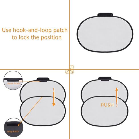 مقبض سقف السيارة الداخلي WANPOOL مانع الشمس ومظلة للنافذة الجانبية للمقعد الأمامي in Kuwait