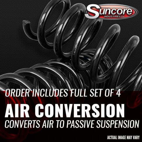 SUNCORE - Front & Rear Airmatic Suspension to Complete Struts & Coil Springs Conversion Kit Replacement for 2000-2006 Mercedes S500 in Kuwait