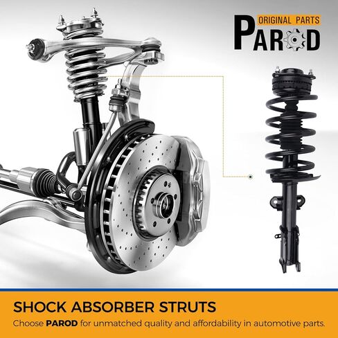 PAROD 471128L 471128R Front Suspension Shock Absorber Strut fit for 2011-2016 Chrysler Town & Country, 2011-2020 Dodge Grand Caravan,2011-2014 VW Routan in Saudi Arabia