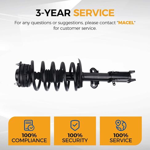 PAROD 471128L 471128R Front Suspension Shock Absorber Strut fit for 2011-2016 Chrysler Town & Country, 2011-2020 Dodge Grand Caravan,2011-2014 VW Routan in Saudi Arabia