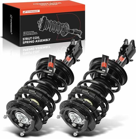 A-Premium Front Pair (2) Complete Strut and Coil Spring Assembly Compatible with Dodge Shadow 1989-1994, Spirit & Chrysler LeBaron, New Yorker & Plymouth Acclaim, Sundance, Driver and Passenger Side in Saudi Arabia