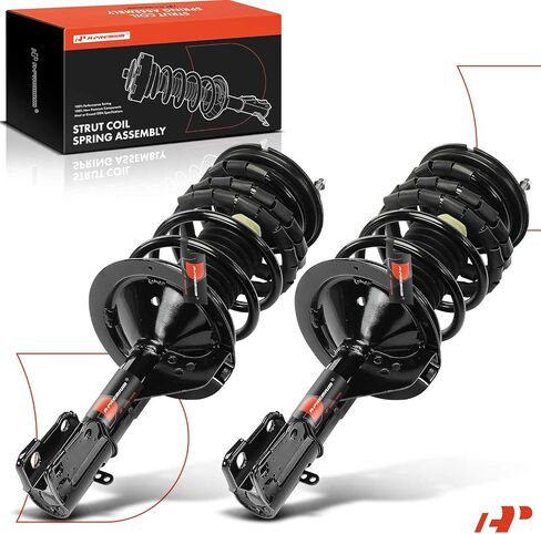 A-Premium Front Pair (2) Complete Strut and Coil Spring Assembly Compatible with Dodge Shadow 1989-1994, Spirit & Chrysler LeBaron, New Yorker & Plymouth Acclaim, Sundance, Driver and Passenger Side in Saudi Arabia