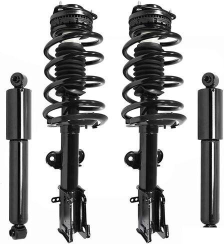 COMPLETESTRUTS - مجموعات دعامة أمامية كاملة مع نوابض لولبية واستبدال ممتص الصدمات الخلفي لسيارة دودج جراند كارافان 2011-2020 - مجموعة من 4 قطع in Saudi Arabia