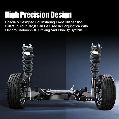 دعامات أمامية كاملة ممتص للصدمات مناسب لـ 2011 2012 2013 2014 Toyota Sienna 3.5L V6 FWD مع مجموعة زنبركية لفائف 172783/172784 in Kuwait