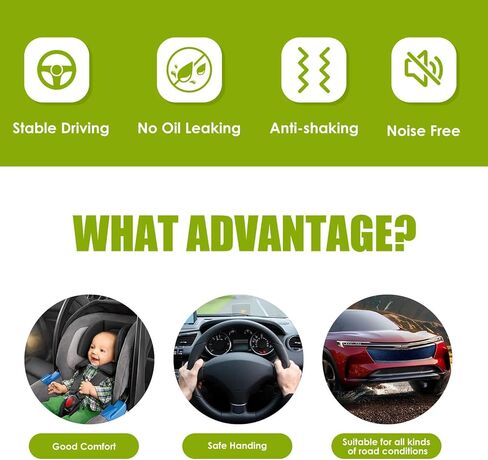 دعامات أمامية كاملة ممتص للصدمات مناسب لـ 2011 2012 2013 2014 Toyota Sienna 3.5L V6 FWD مع مجموعة زنبركية لفائف 172783/172784 in Kuwait