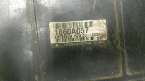 Engine ECM Control Module Fits 2005 05 Compatible with Mitsubishi Galant 1860A057 in Saudi Arabia