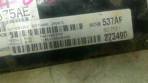 Engine ECM Control Module Fits 05 Caravan P04748537AF 04748537AF in Saudi Arabia