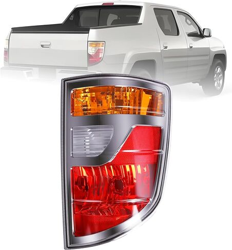 Tail Light Assembly Compatible With 2009-2011 Honda Ridgeline Replacement for HO2818140 33551-SJC-A11 Taillight Rear Lamp in Saudi Arabia
