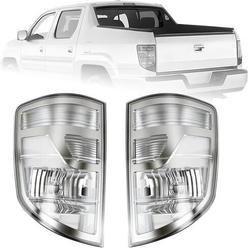 Tail Light Assembly Compatible With 2009-2011 Honda Ridgeline Replacement for HO2818140 33551-SJC-A11 Taillight Rear Lamp in Saudi Arabia