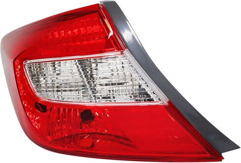 Labwork اليسار سائق الجانب الذيل ضوء الجمعية استبدال ل 2012 هوندا سيفيك سيدان الخلفية مصباح مكبح 33550-TR0-A01 HO2800180 in Kuwait