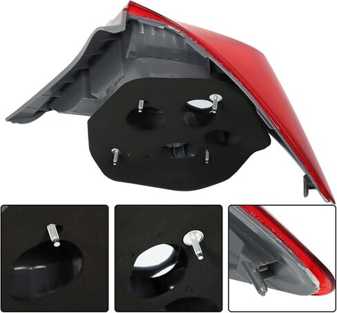 Labwork اليسار سائق الجانب الذيل ضوء الجمعية استبدال ل 2012 هوندا سيفيك سيدان الخلفية مصباح مكبح 33550-TR0-A01 HO2800180 in Kuwait