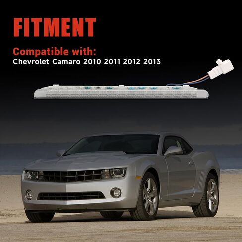 923-090 Center High Mount Third Brake Light Compatible with Chevrolet Camaro 2010-2013 Replace# 22854063 92208315 in Kuwait