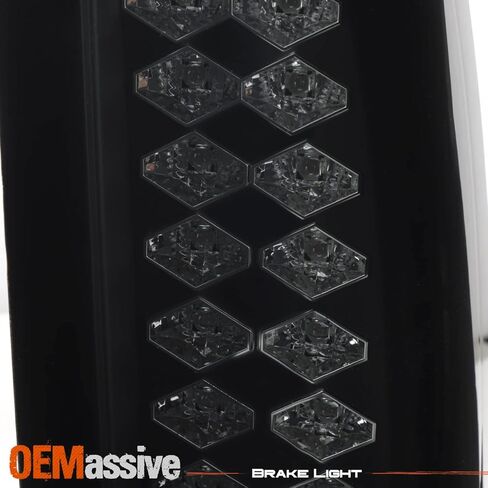 AKKON - لـ [مجموعة الدخان] 94-98 Chevy C/K 1500 2500 3500 سوبربان تاهو بيك اب المصابيح الأمامية + مصد LED + مصابيح خلفية LED in Saudi Arabia