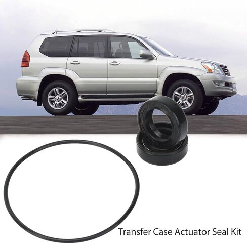 Transfer Case Actuator Seal Kit 90301-56009, Leakage Proof Oil Shaft Seal Gasket, Durable Rubber Seals for GX470 2003 to 2009, Replacement for Transfer Case Actuator Shaft Seal K in Kuwait