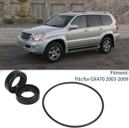 Transfer Case Actuator Seal Kit 90301-56009, Leakage Proof Oil Shaft Seal Gasket, Durable Rubber Seals for GX470 2003 to 2009, Replacement for Transfer Case Actuator Shaft Seal K in Kuwait