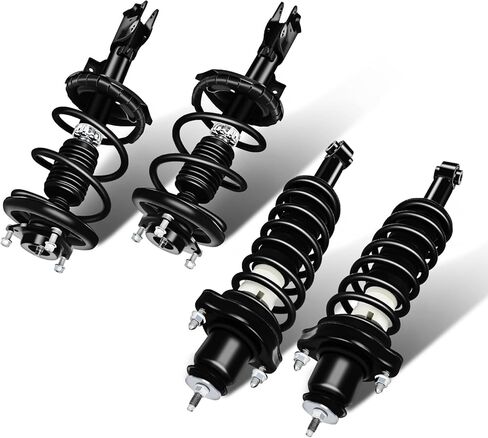 SCITOO Front & Rear Complete Strut Assembly 2008-2010 for Mitsubishi Lancer Shock Struts Replace 172356 172355 172508 -Set of 4 in Saudi Arabia