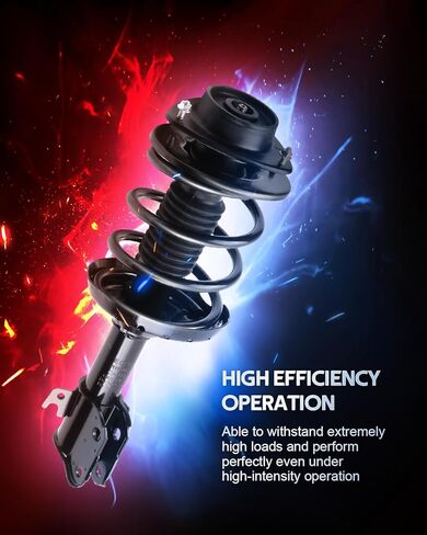 172394L 172394R Front and Rear Struts Fit for 2005-2009 for Subaru Legacy Complete Strut Spring Assemblies Shock Absorbers 4PCS in Kuwait