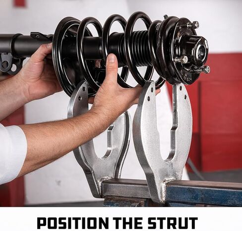 Powerbuilt Strut Tool and Strut Coil Compressor Kit, Service Struts, Removal, Installation, Vehicle Strut Suspension Systems - 641429 in Saudi Arabia