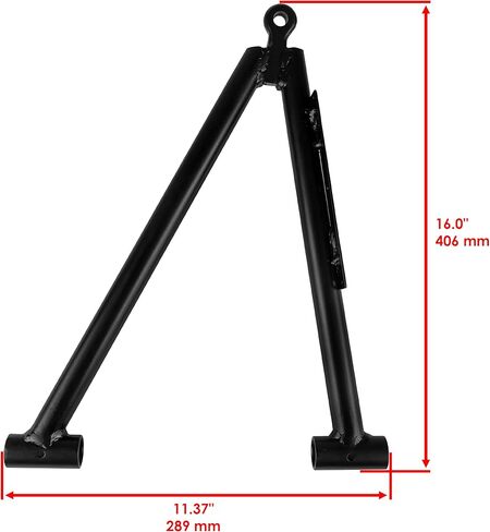 Caltric Front Lower A-Arm Left Right Compatible with Polaris Ranger EV 2010 2011 2012 / Ranger 400 4x4 2010 2011 2012 in Saudi Arabia