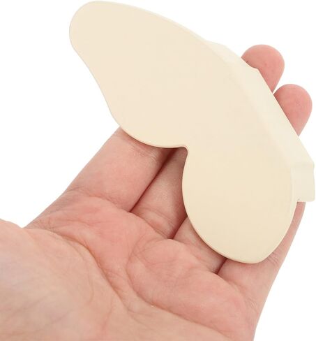 Butterfly Drawer Knobs and Cabinet Door Handles, Cream Color Room Furniture Pulls with 32mm Hole Spacing, Decorative Butterfly Cabinet Knobs for Wardrobes and Dressers, 1 Pair in Saudi Arabia