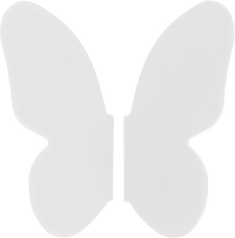 jojofuny Butterfly Cabinet Handles 1 Pair White Dresser Drawer Pulls Wardrobe Hardware for ’ Room Furniture and Cabinet Doors in Saudi Arabia