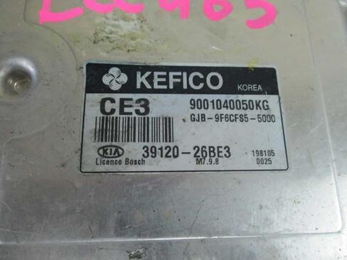 Engine ECM Control Module Fits 09-10 Compatible with KIA Rio 39120-26BE3 3912026BE3 in Saudi Arabia