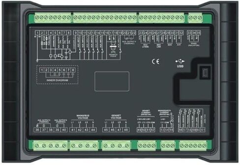 HGM9520 Replace DSE8620 Diesel Generator Set Controller Parallel Drive Control Module Genset Parts in Kuwait